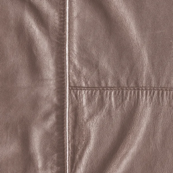 Brown leather background — Stock Photo, Image