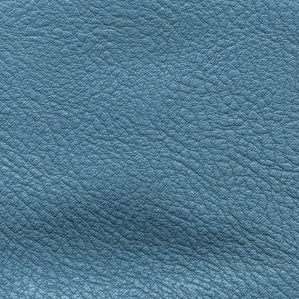 Blue crumpled leather — Stock Photo, Image