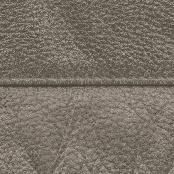 Texture cuir marron — Photo