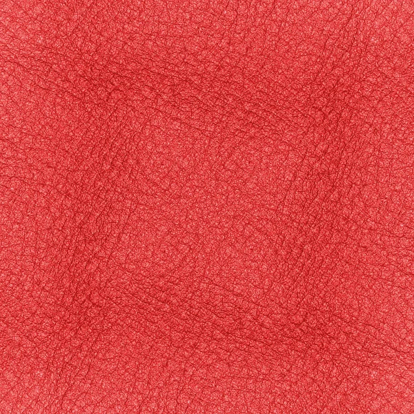 Red leather texture — Stock Photo, Image