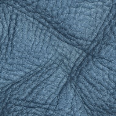 Mavi buruşuk deri dokusu
