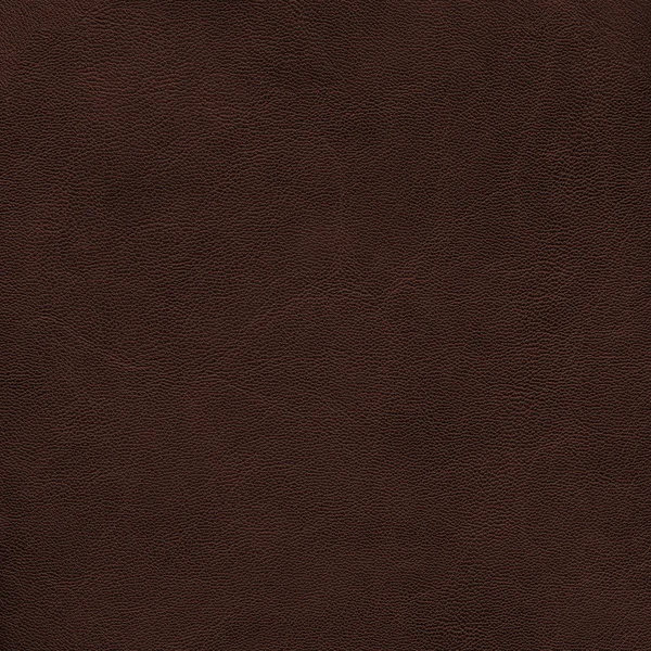 Dark brown leather texture — Stock Photo, Image