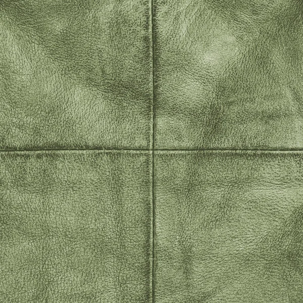 Light green leather texture — Stock Photo, Image