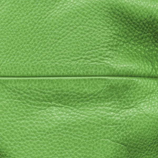 Tło zielony skórzany — Zdjęcie stockowe