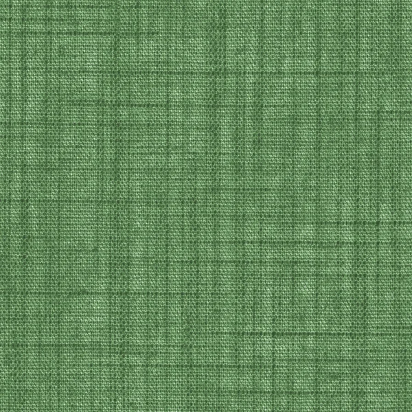 Зеленая текстура мешковины — стоковое фото