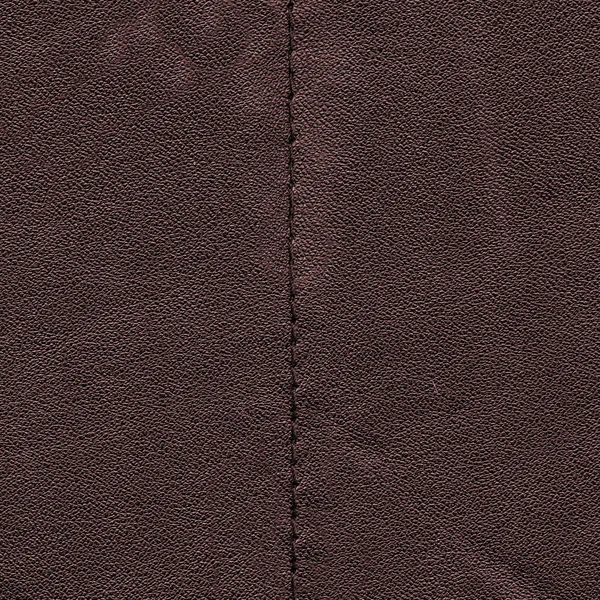 Mørk rød-brun læder tekstur - Stock-foto