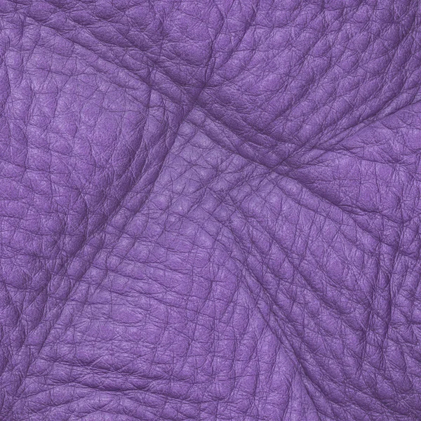 Texture de cuir froissé violet — Photo