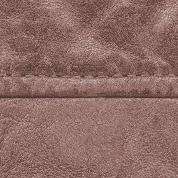 Gamla bruna läder texture — Stockfoto