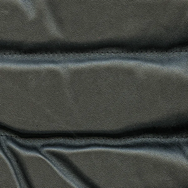Fragment of black leather jacket — Stock Photo, Image