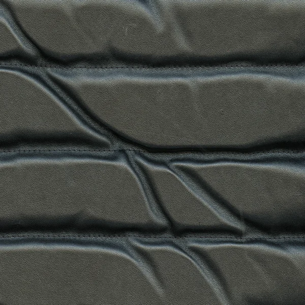 Black leather background — Stock Photo, Image