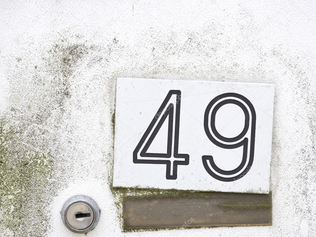 House number forty-nine