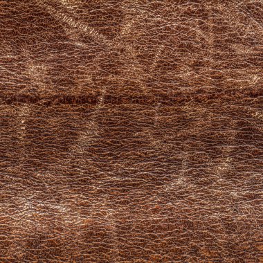 kahverengi deri dokusu