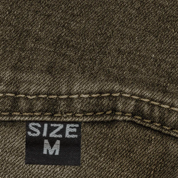 Textura de calça marrom — Fotografia de Stock