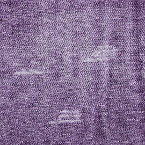 Old worn violet jeans texture — Stock Photo, Image
