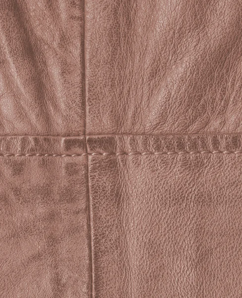 Textura de cuero marrón claro — Foto de Stock
