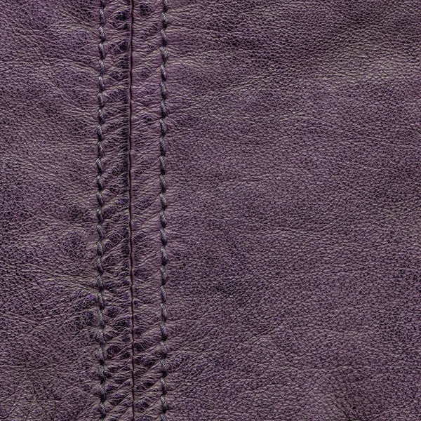 Old violet leather texture — Stock Photo, Image