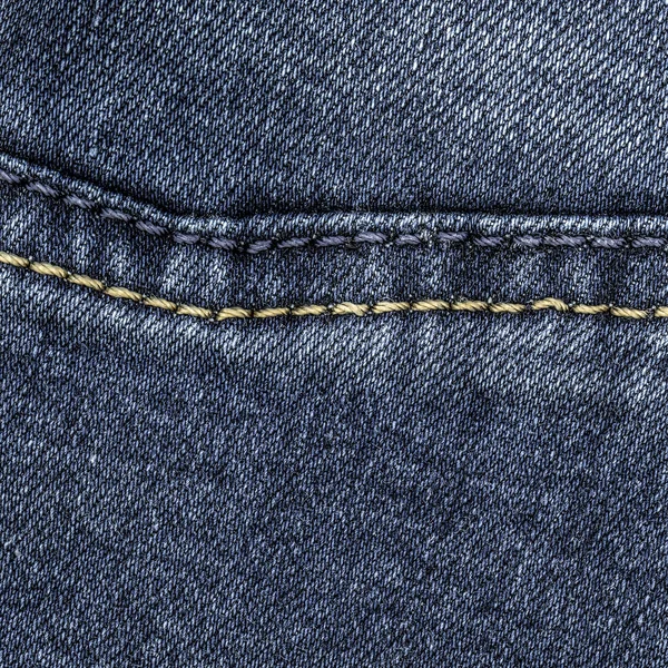 Blue jeans texture — Stock Photo, Image