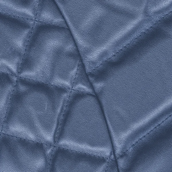 Fragment Modrá kožená bunda — Stock fotografie