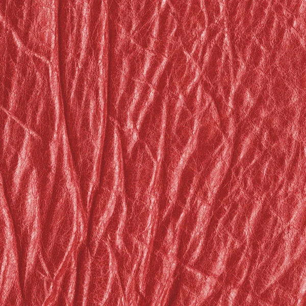 Kırmızı deri arka plan — Stok fotoğraf