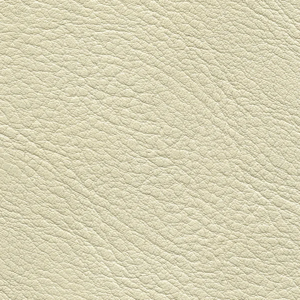 Light beige leather texture — Stock Photo, Image