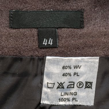 Beyaz textie etiketleri