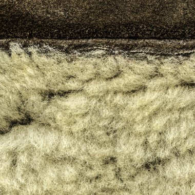 Koyun derisi closeup arka plan olarak