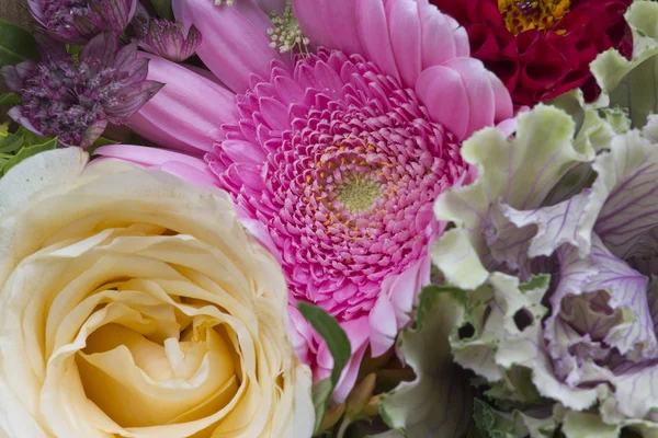 Closeup μπουκέτο λουλούδια — Φωτογραφία Αρχείου