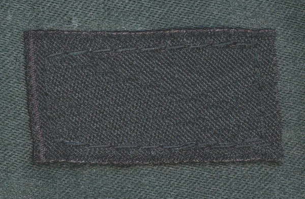 Blank textile label. — Stock Photo, Image