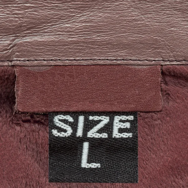 茶色の人工皮革の背景 — ストック写真