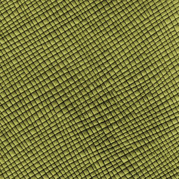 Geel-groen kunstmatige leder texture — Stockfoto