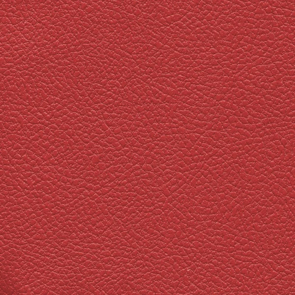 Texture cuir artificiel rouge — Photo