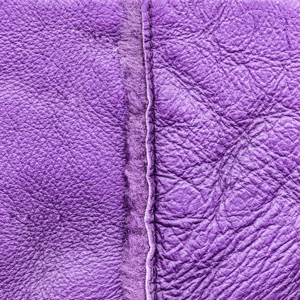 Achtergrond van violet gelooid leder — Stockfoto