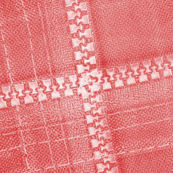 Kırmızı soyut Tekstil doku, fermuarlar şeklinde — Stok fotoğraf