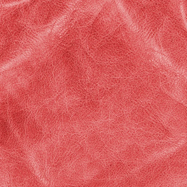 Rotes Leder Textur. nützlich für den Hintergrund — Stockfoto