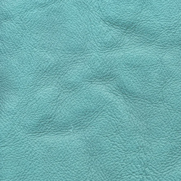 Background of green-blue leather — Stock Photo, Image