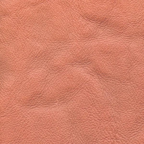 Background of crumped light brown leather — Stock Photo, Image