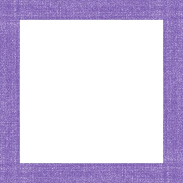 Moldura de foto quadrado texturizado violeta — Fotografia de Stock