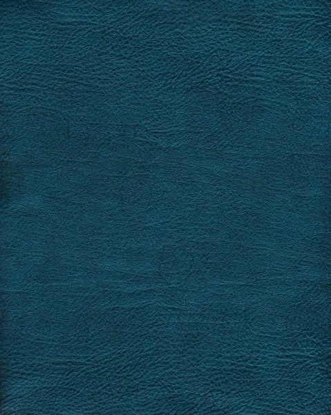 Texture cuir bleu foncé — Photo