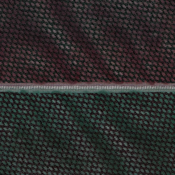 Roter und grüner textiler Hintergrund — Stockfoto