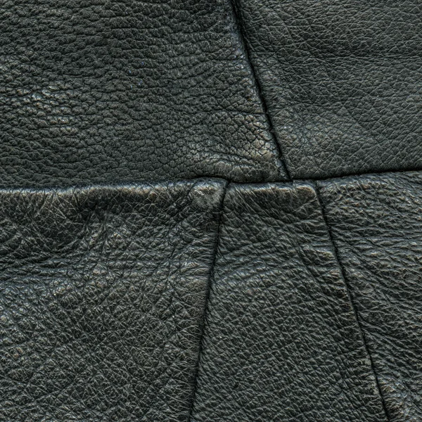 Black  leather background — Stock Photo, Image