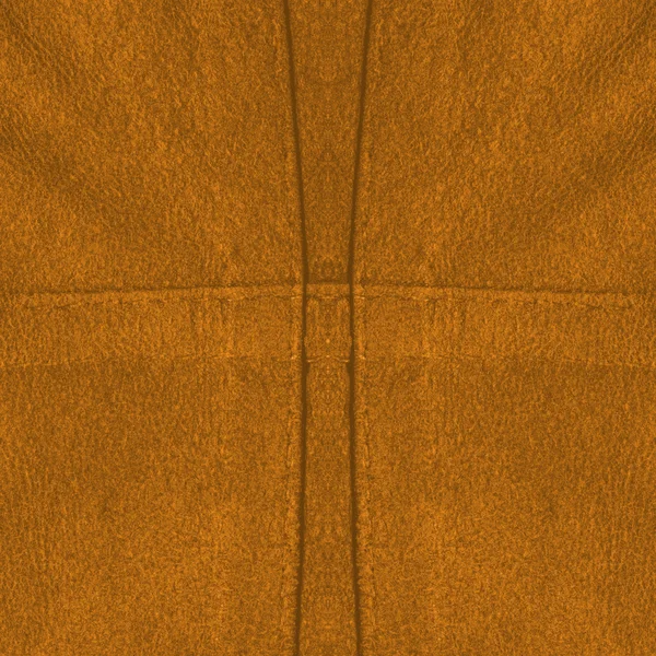 Brun bakgrund utifrån läder texture — Stockfoto