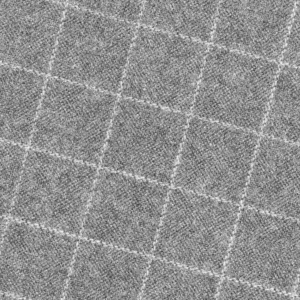 Gray checkered fabric texture. Useful as background — Stock Photo, Image