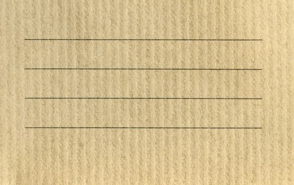 텍스트에 대 한 두꺼운 종이의 시트 — 스톡 사진