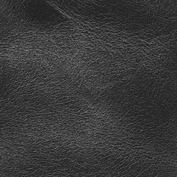 Black  leather texture. Useful as background — Stock Photo, Image
