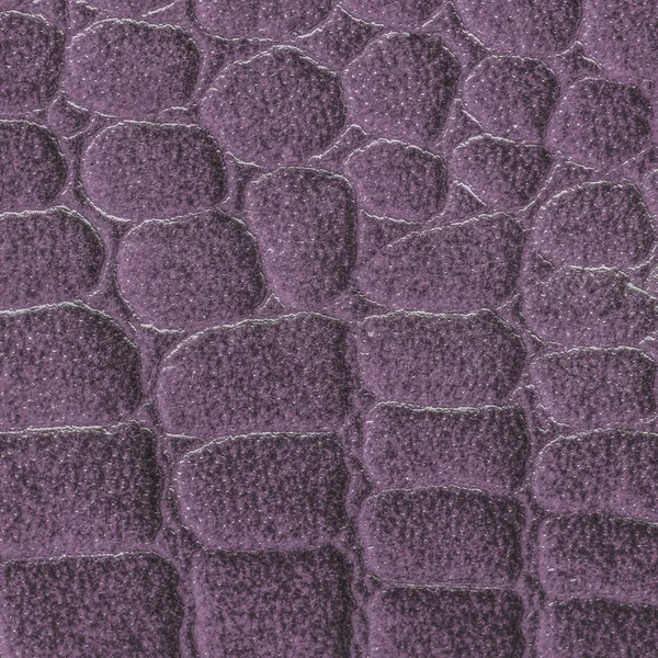 Текстура кожи рептилии окрашена в фиолетовый цвет — стоковое фото