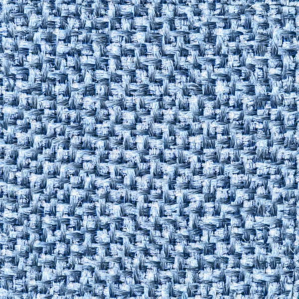 Tissu bleu texture gros plan — Photo