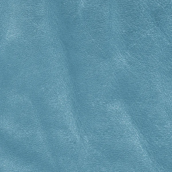 Modrá textura zmačkané kůže jako pozadí — Stock fotografie
