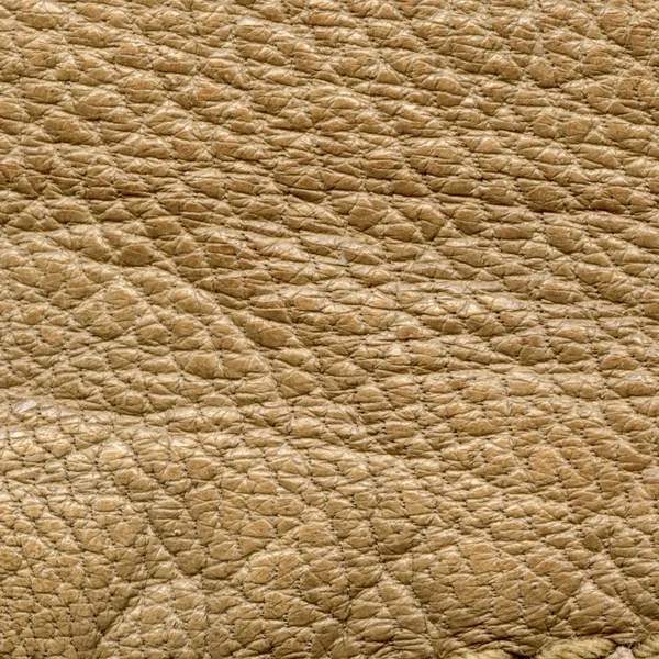 Vecchio sfondo in pelle beige. Utile nelle opere di design — Foto Stock