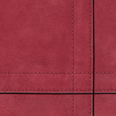 kırmızı deri doku, dikiş, stitch