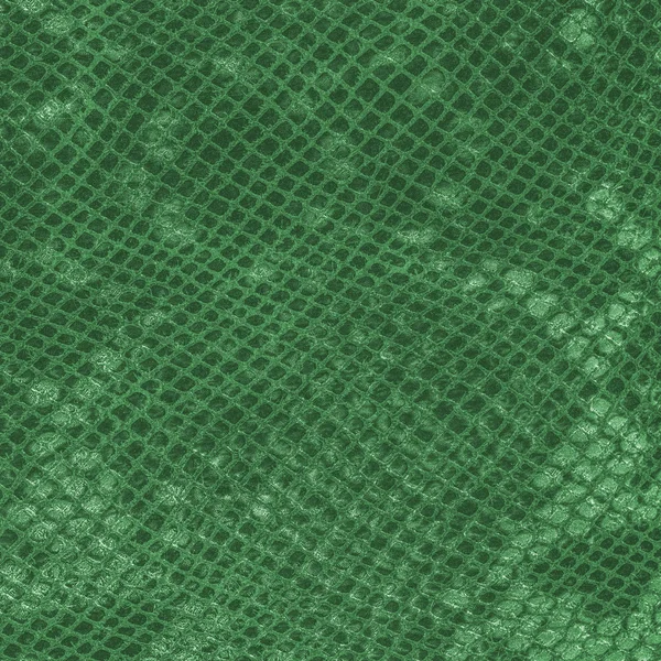 Green artificial leather texture — Stock Photo, Image
